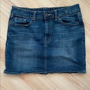 GAP Sz 8/29 Indigo Denim Mini Skirt